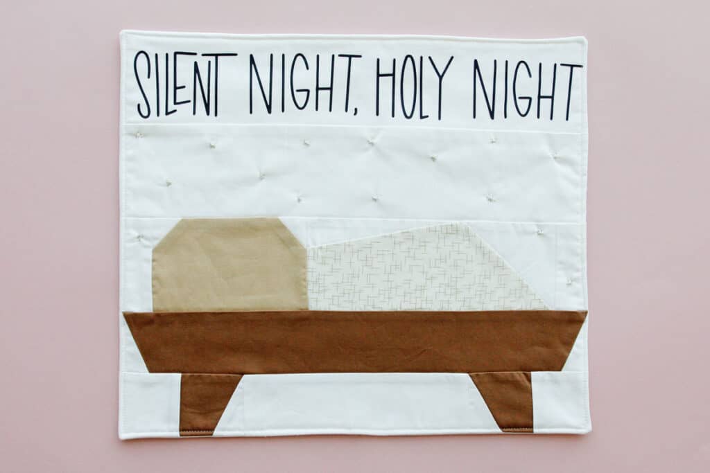 Silent Night Wall Hanging