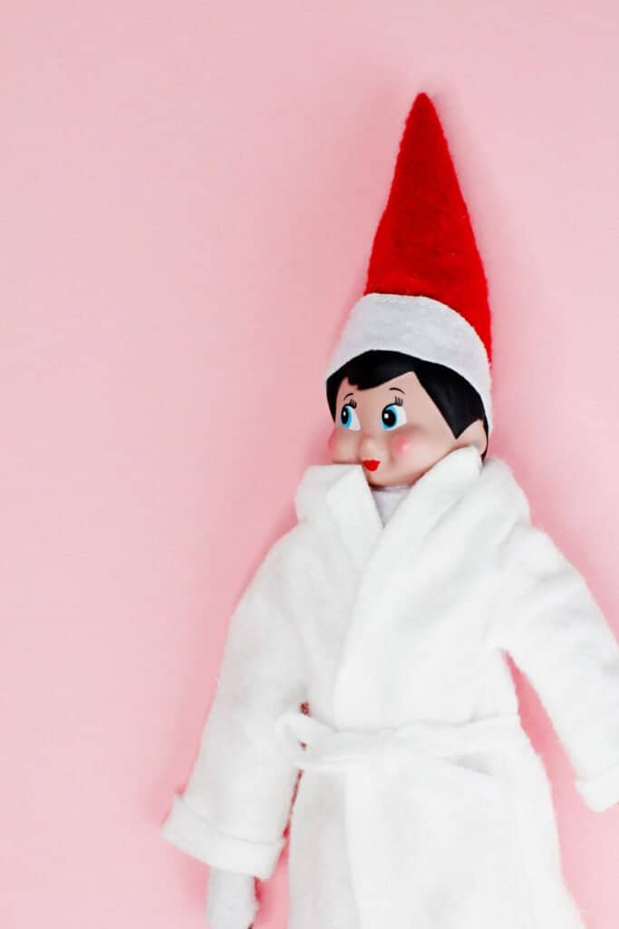 Elf on the Shelf Bathrobe