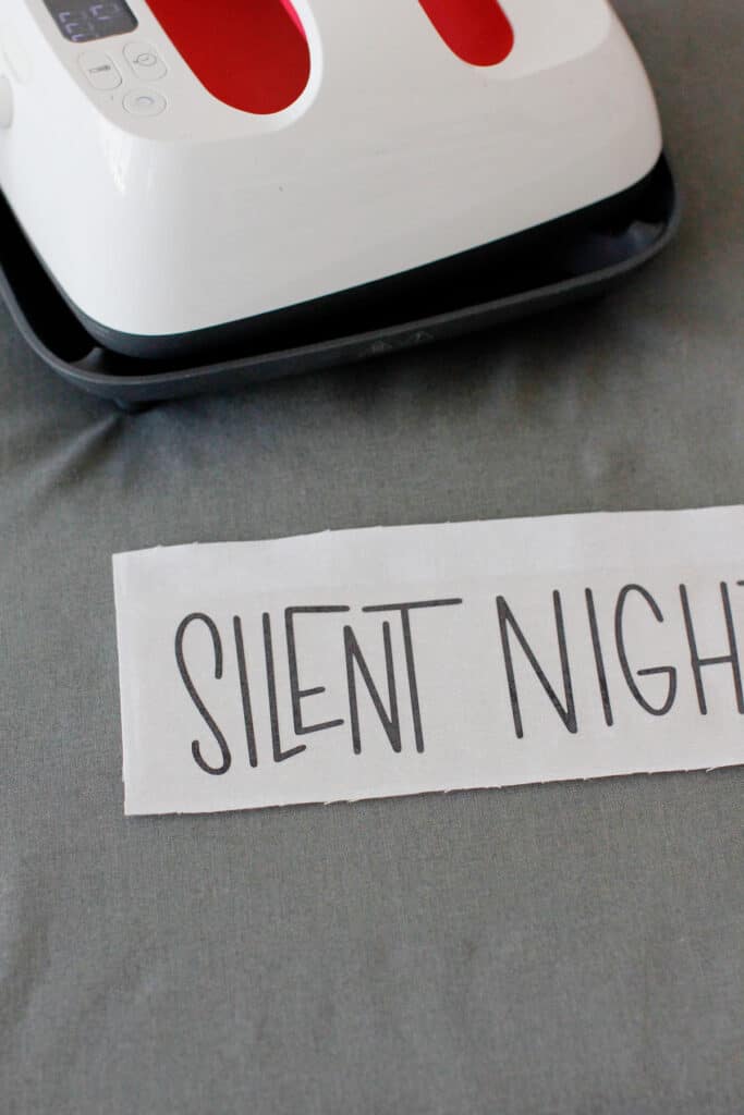 Cricut EasyPress Silent Night