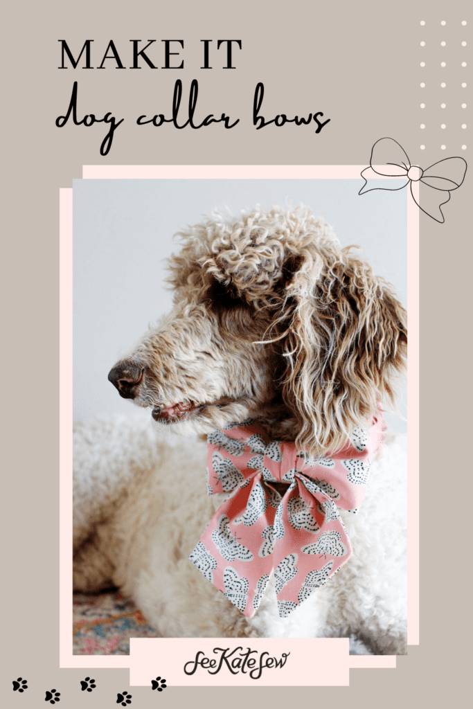 Dog Sewing Patterns DIY Dog Bow Tutorial