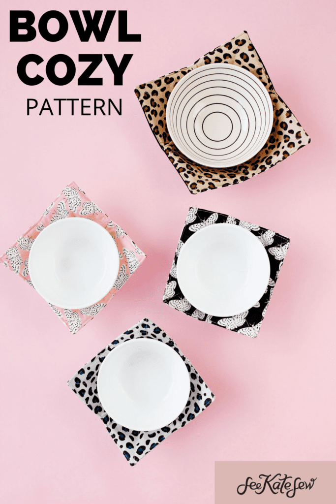 Microwave Bowl Cozy Pattern Template