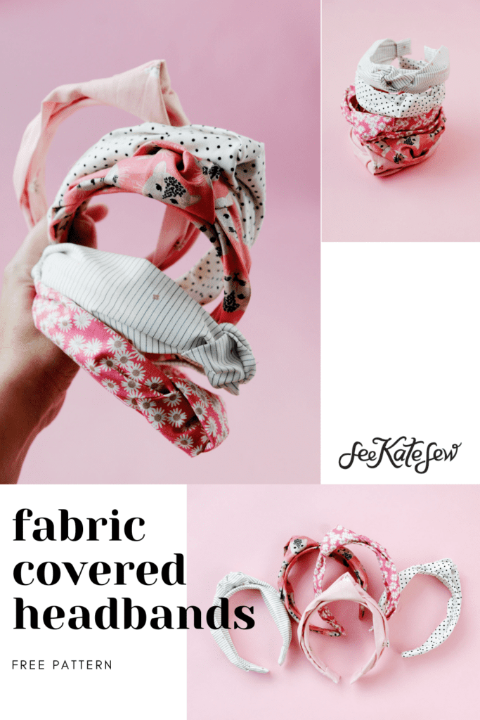 Fabric-Covered Headband For Women