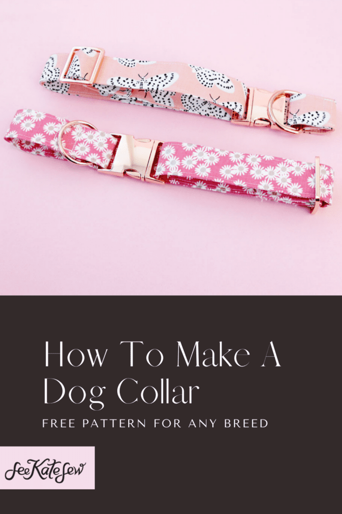 Make your Own Custom Dog Collar and Leash - WeAllSew