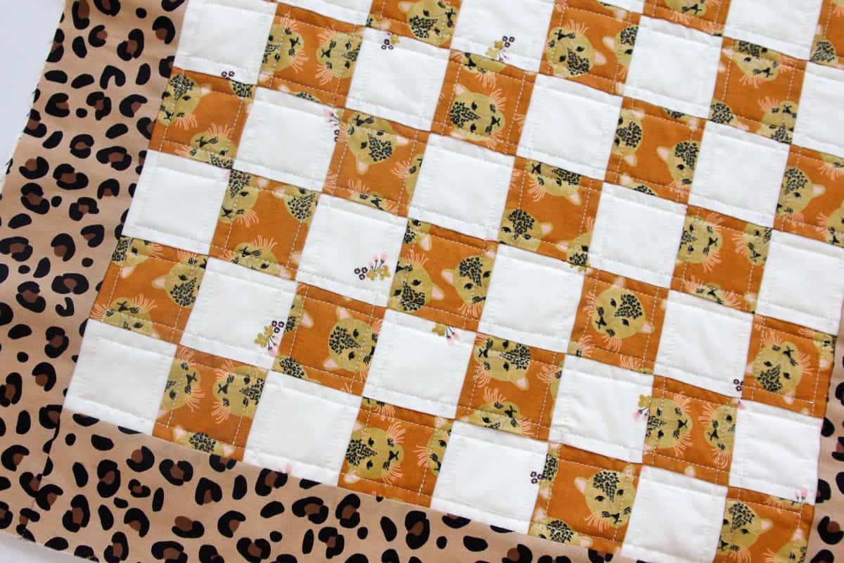 fabric checkerboard game pattern see kate sew