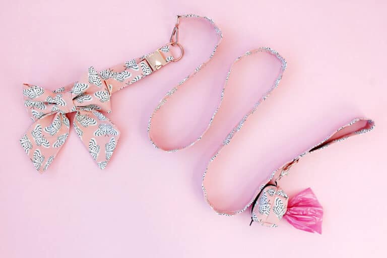 how to make a dog collar free sewing pattern! see kate sew