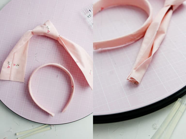 Fabric covered headbands Tutorial - see kate sew