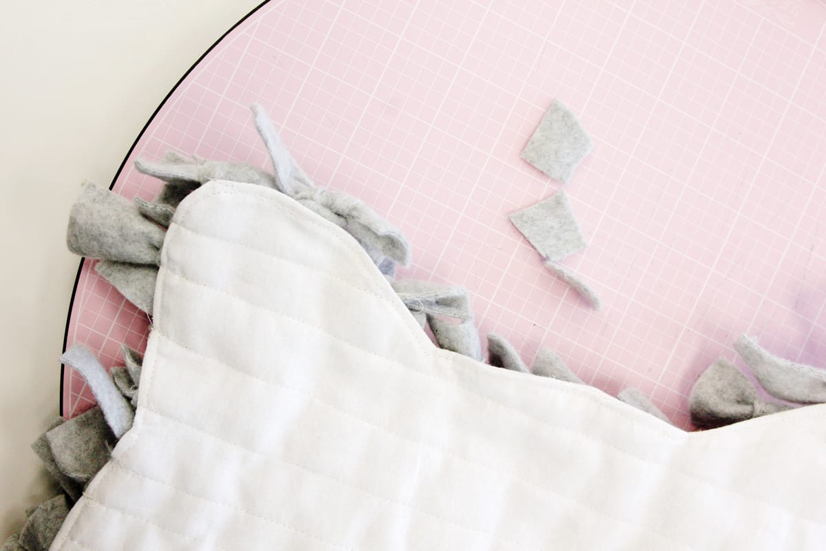 DIY Snuffle Mat for Dogs or Cats see kate sew