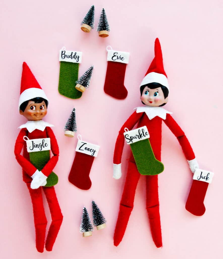 Miniature Stocking Pattern for Elf on the Shelf