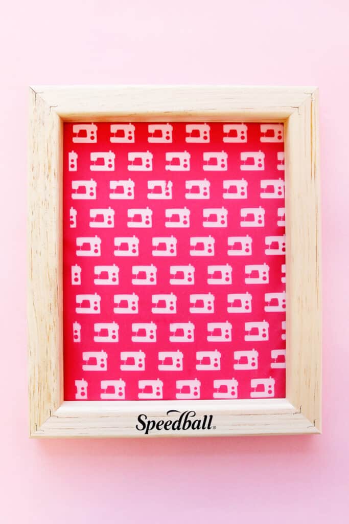 DIY Screenprinting with Speedball Speed Screens - see kate sew