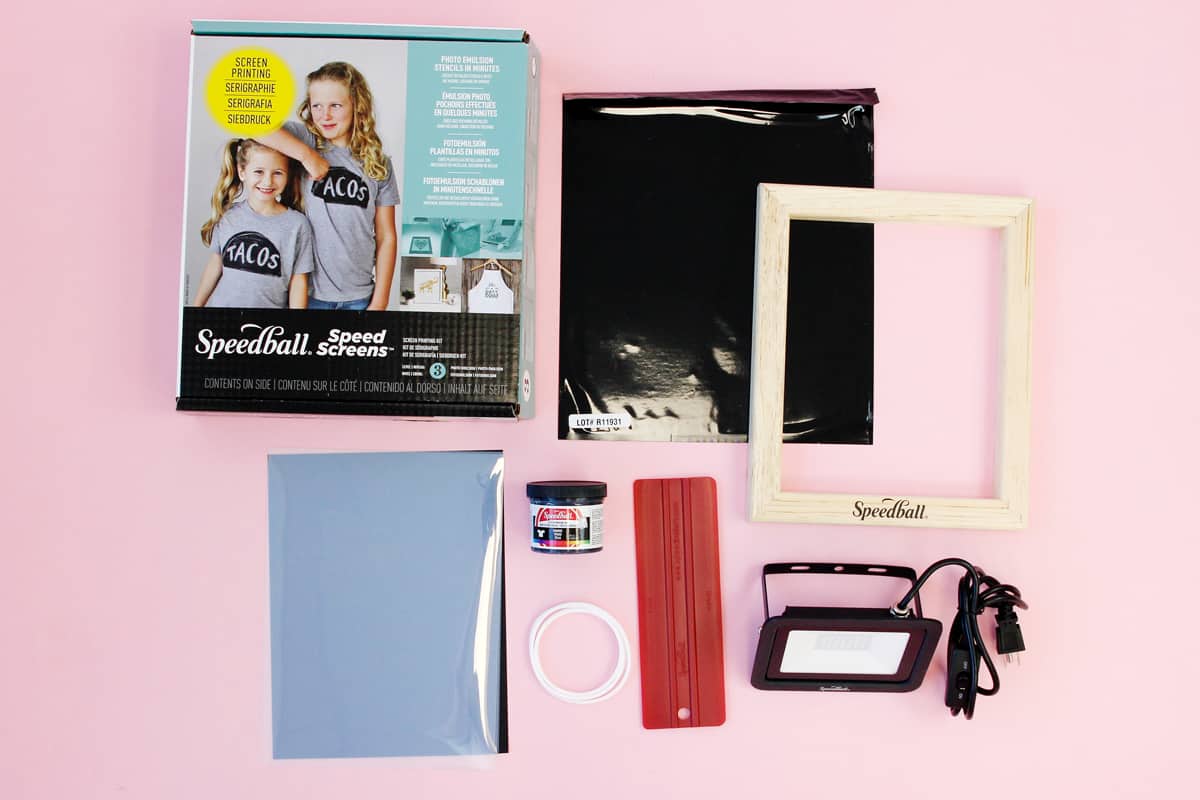 DIY Screenprinting with Speedball Speed Screens see kate sew
