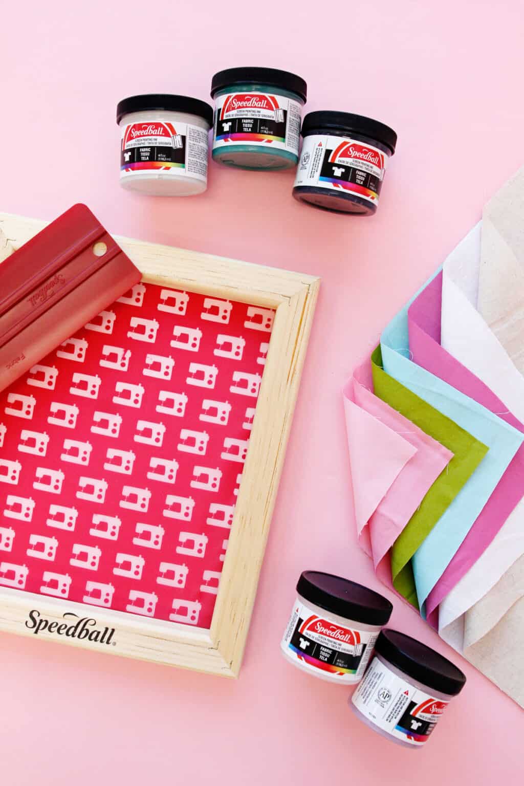 DIY Screenprinting with Speedball Speed Screens see kate sew