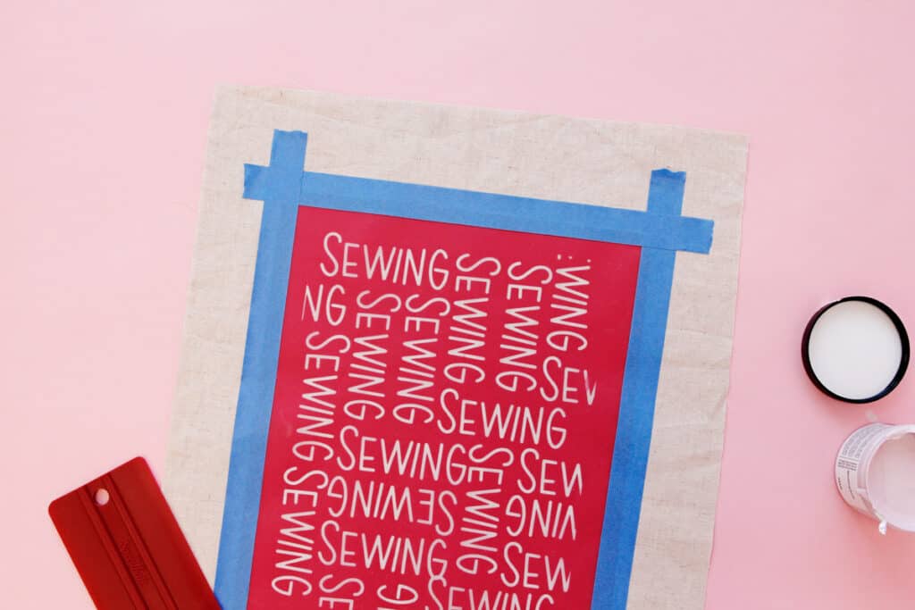 DIY Screenprinting with Speedball Speed Screens - see kate sew