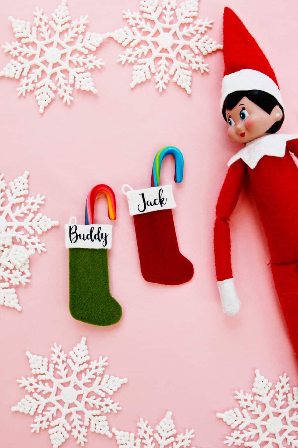 miniature stocking pattern for elf on the shelf - see kate sew