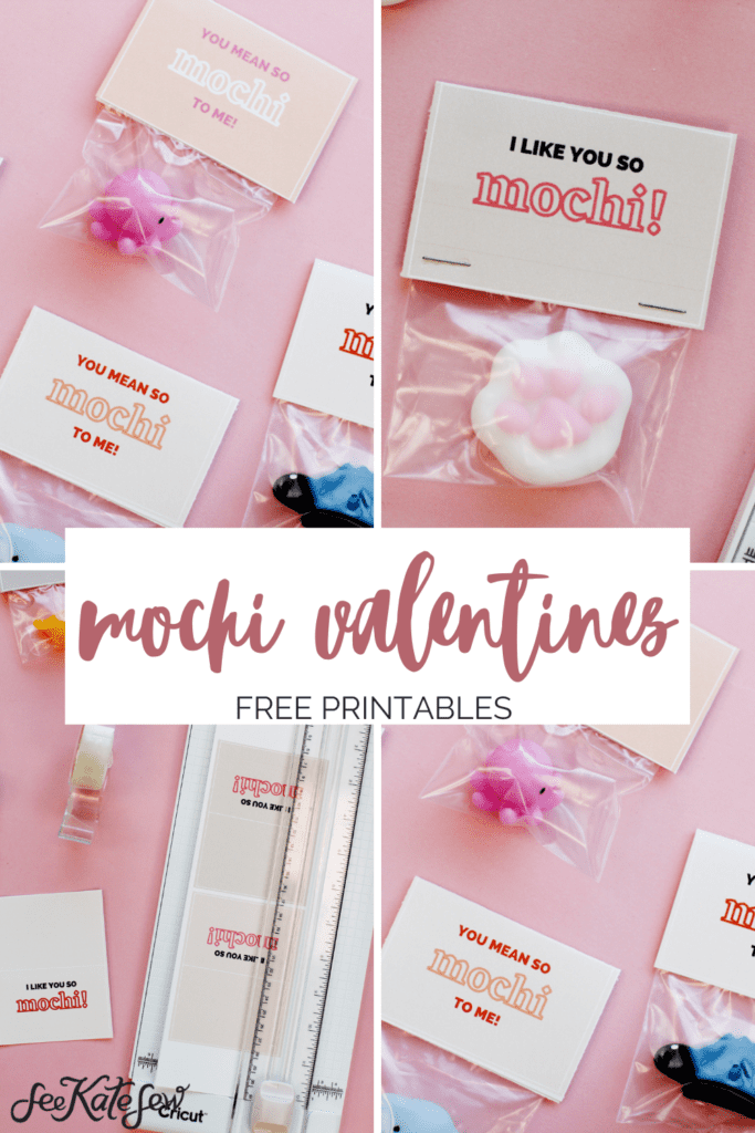 Mochi Valentines Printables see kate sew