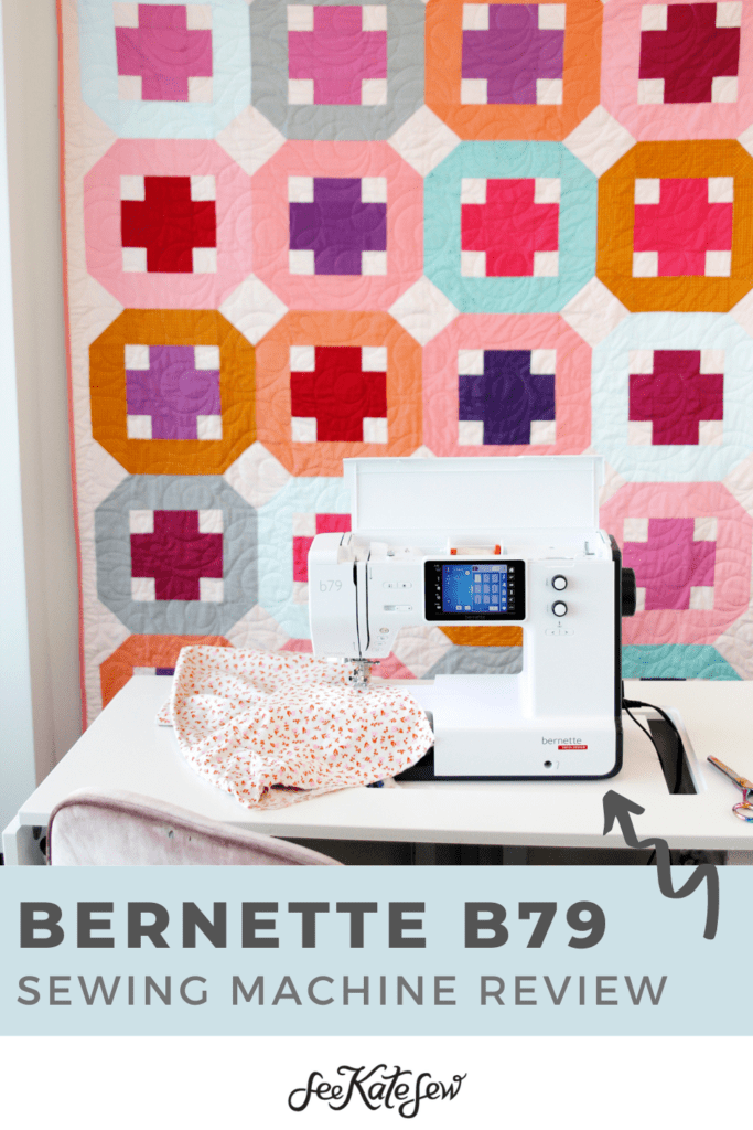 Bernette b79 Sewing Embroidery Machine Review - see kate sew