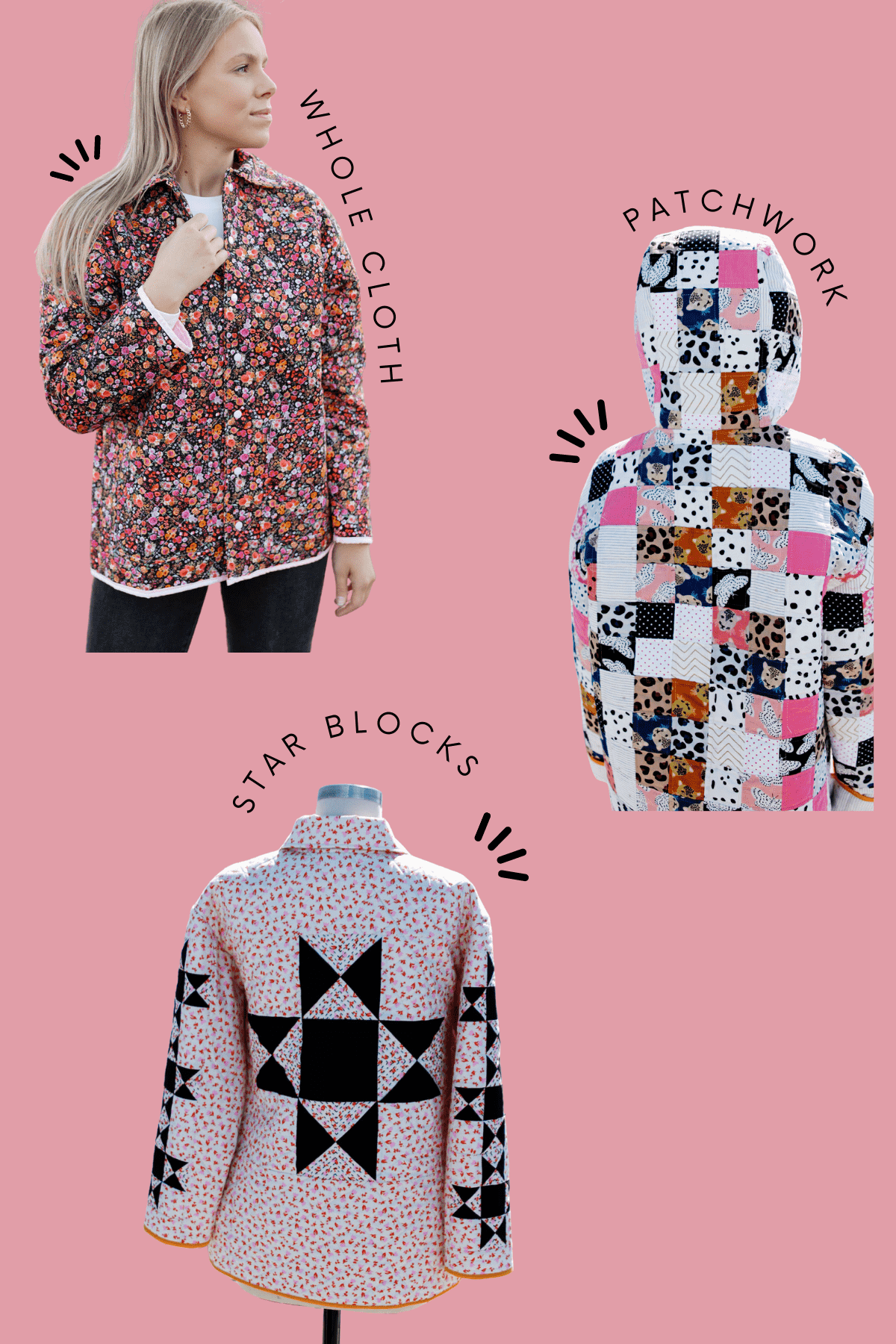 Quilt Coat Pattern Course see kate sew