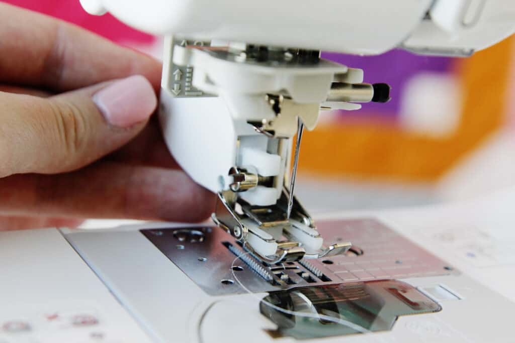 How to Fit the Walking Foot to Your Sewing Machine 