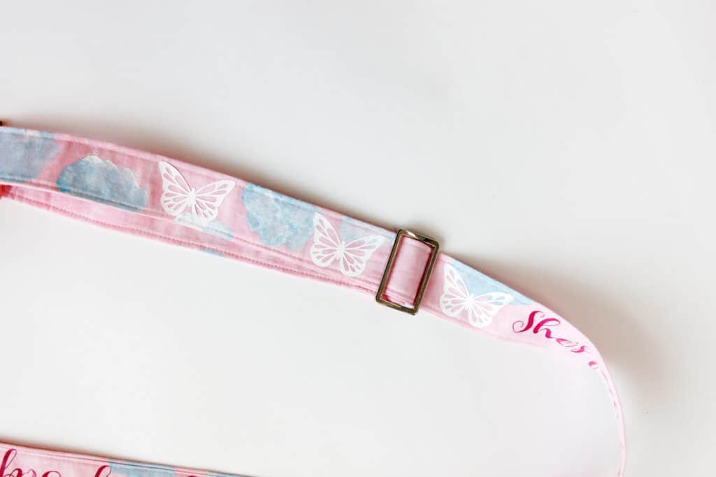 how to make an adjustable strap for a bag - see kate sew