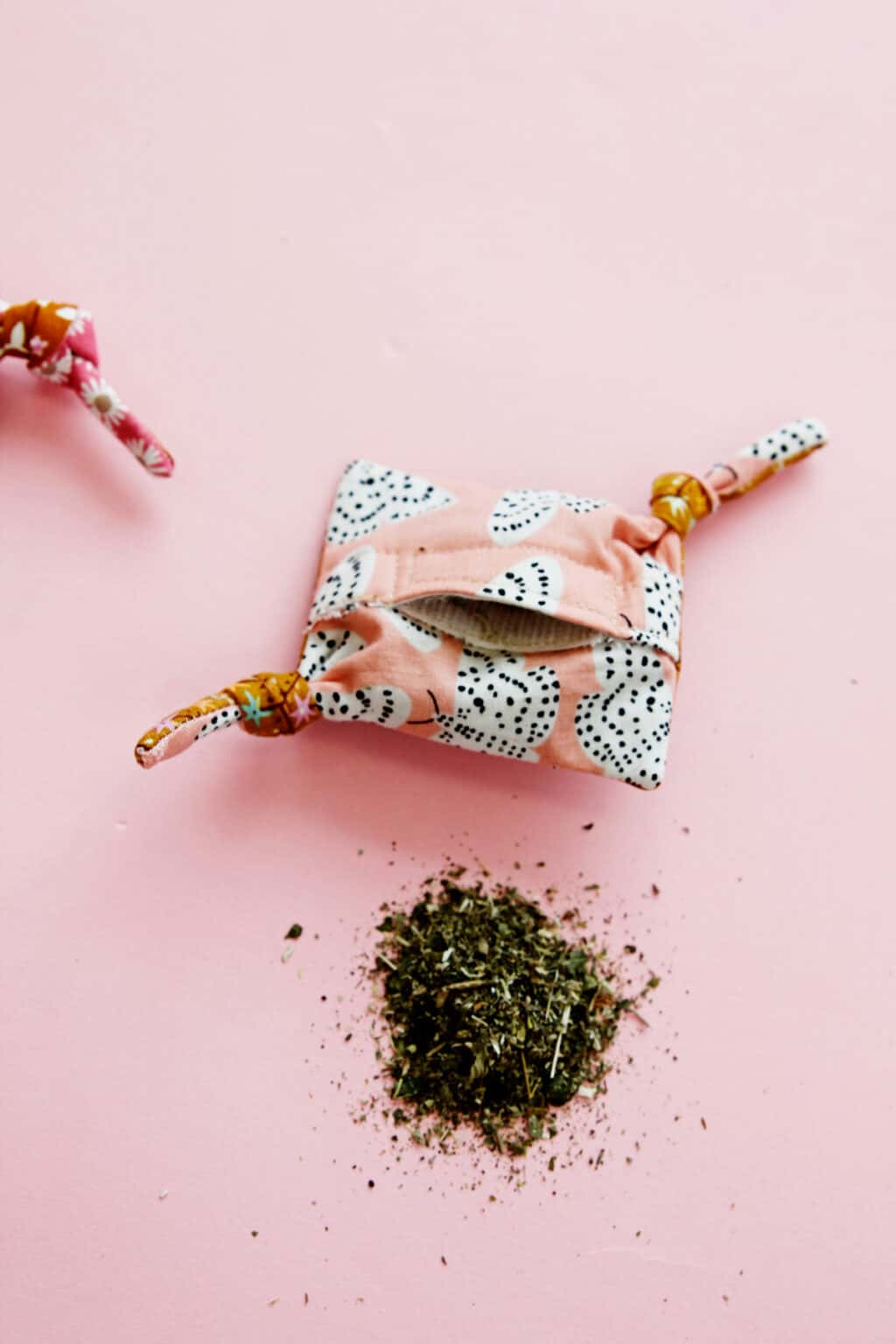 DIY Catnip Pouch Make a Refillable Catnip Toy see kate sew