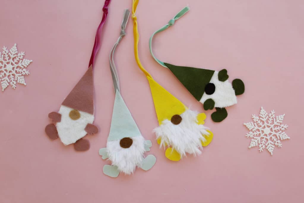 No- Sew DIY Gnome Ornaments | See Kate Sew