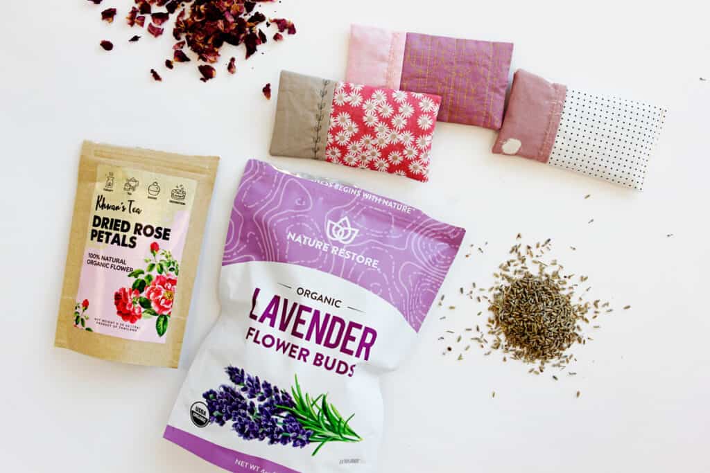 how to make lavender sachets - easy sewing tutorial