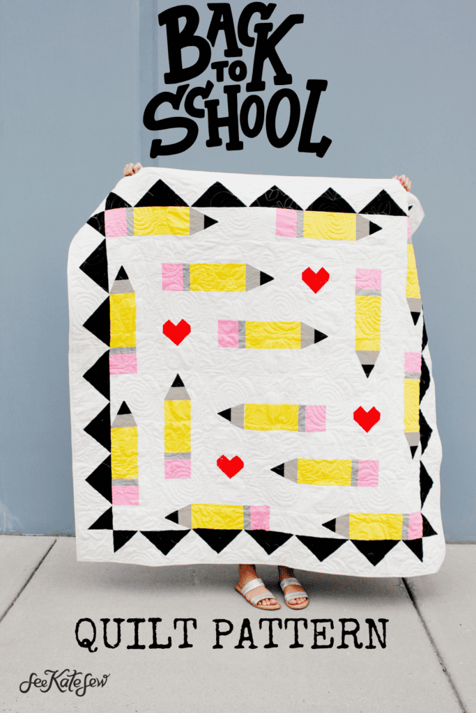 Back to School Quilt pattern