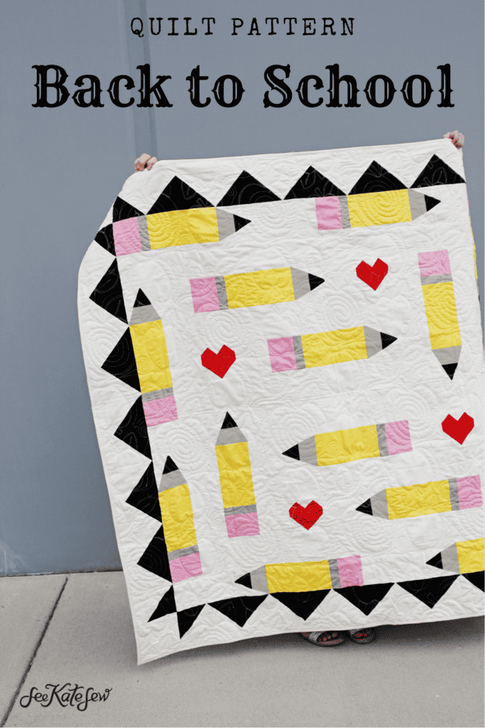 Back to School Quilt pattern