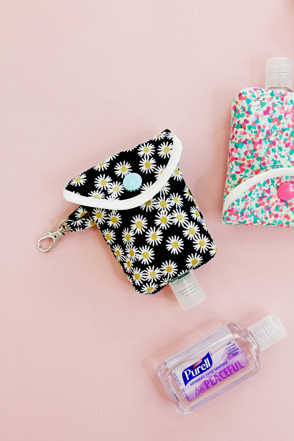 diy hand sanitizer holder see kate sew