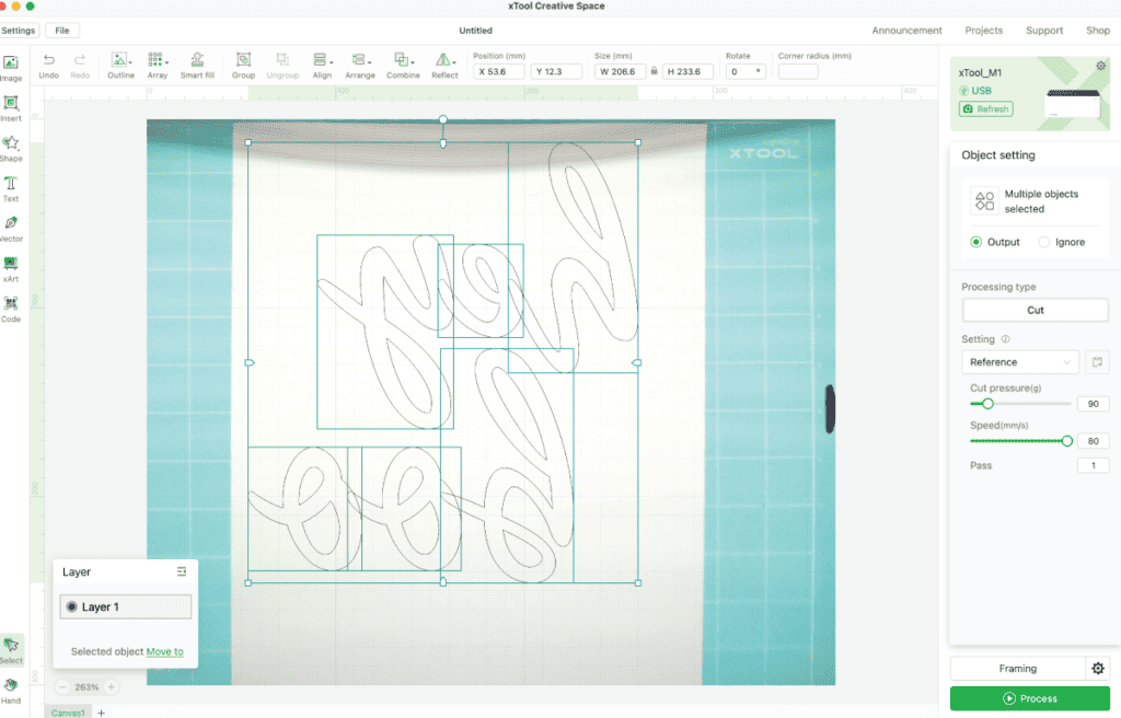 xTool m1 Review - see kate sew