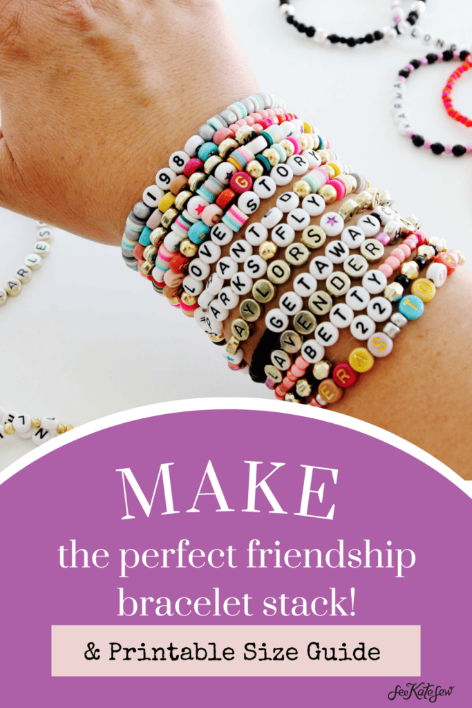 beaded friendship bracelets DIY - see kate sew