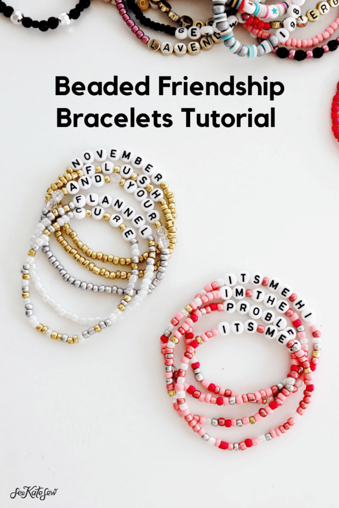 How To Make A Beaded Elastic Bracelet - No Glue, Professional Method - Easy  DIY jewelry tutorial 
