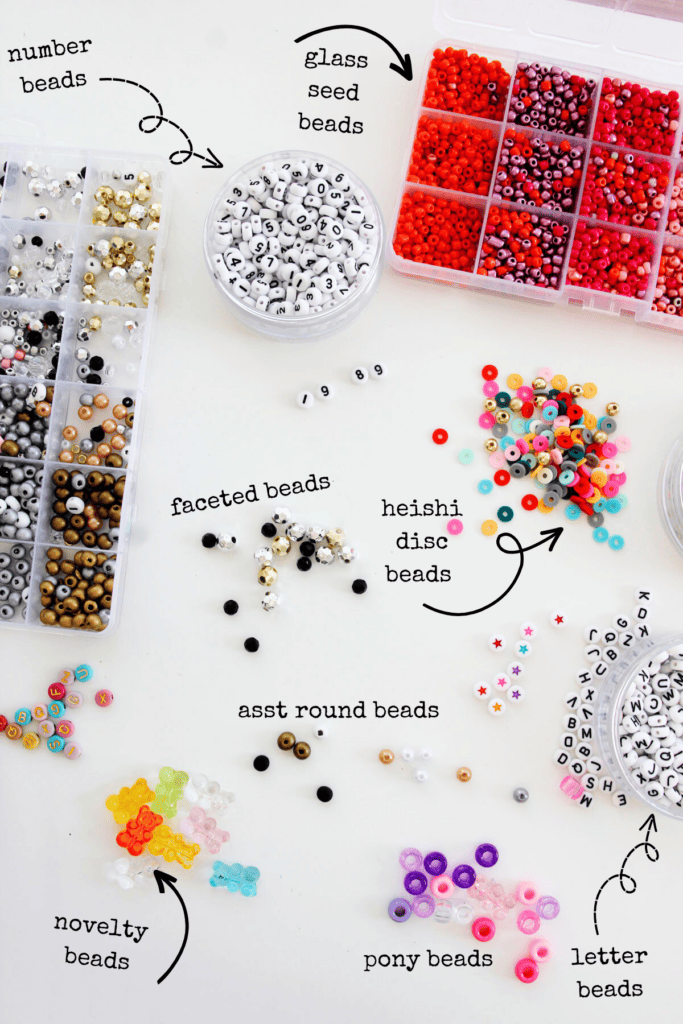 Taylor Swift Friendship Bracelets - Seed Bead Glass Colour Themed