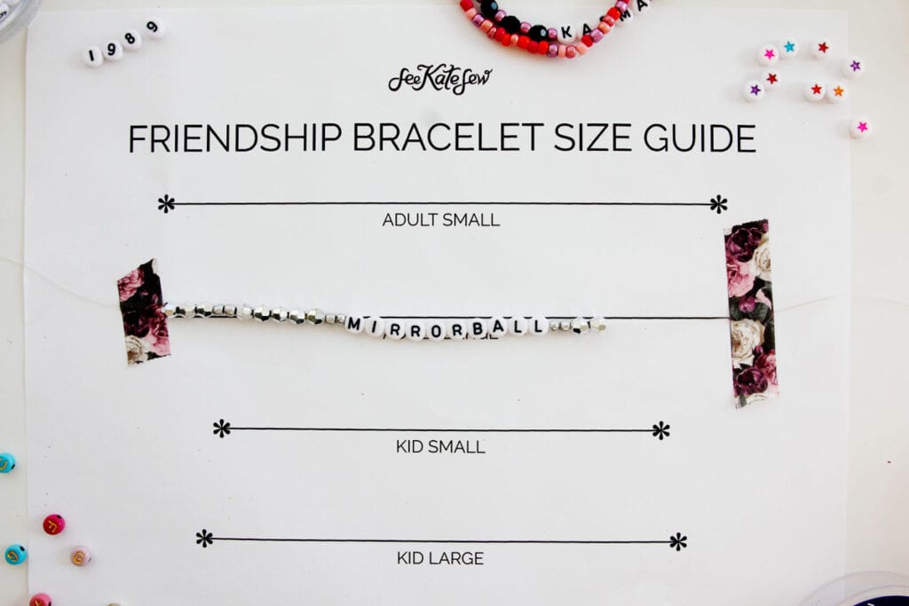 beaded friendship bracelets DIY - see kate sew