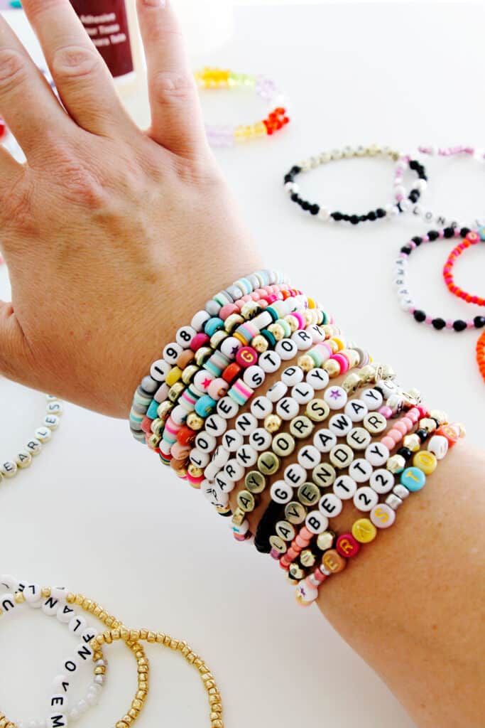 beaded friendship bracelets DIY - see kate sew