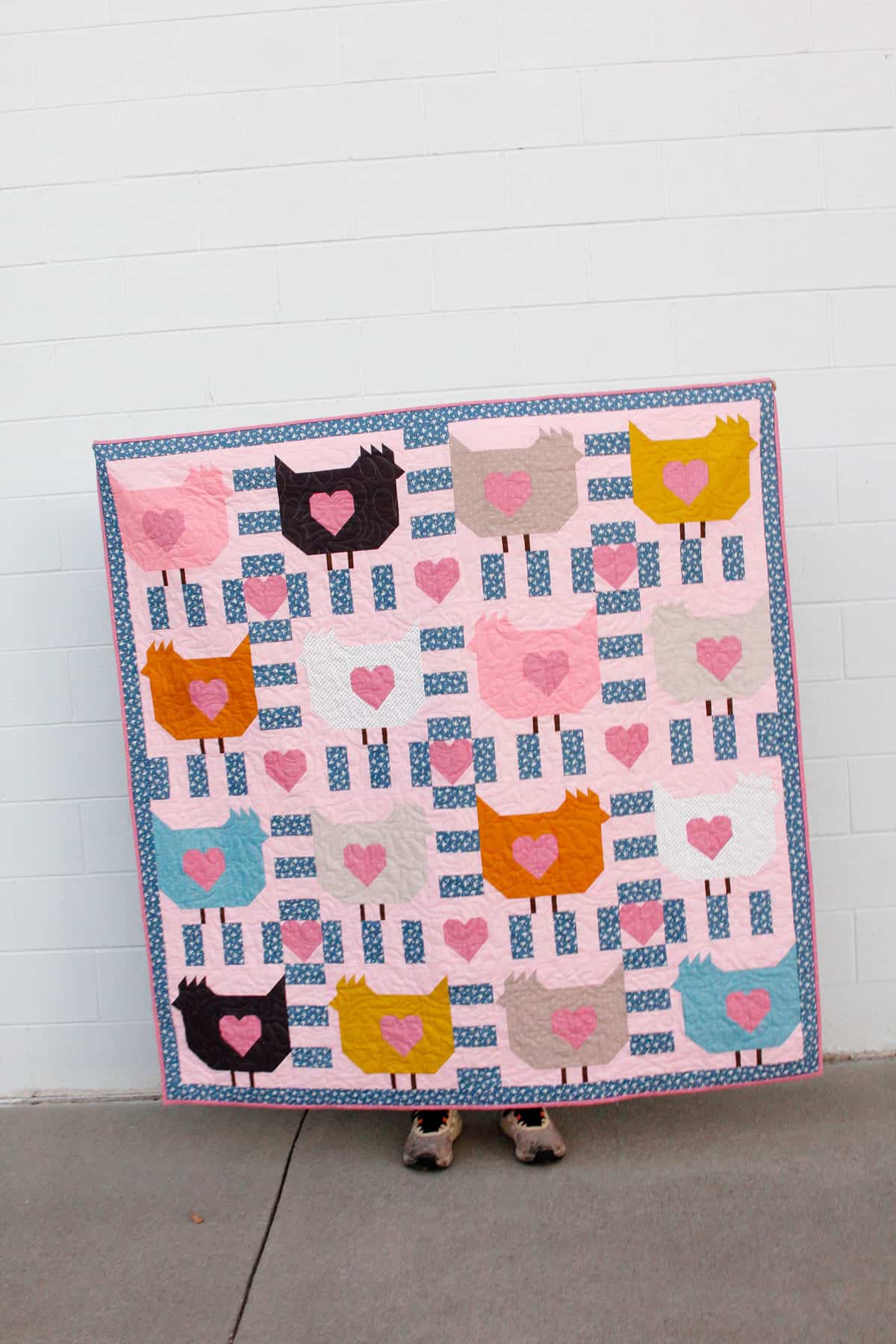 Chicken Quilt Pattern - see kate sew