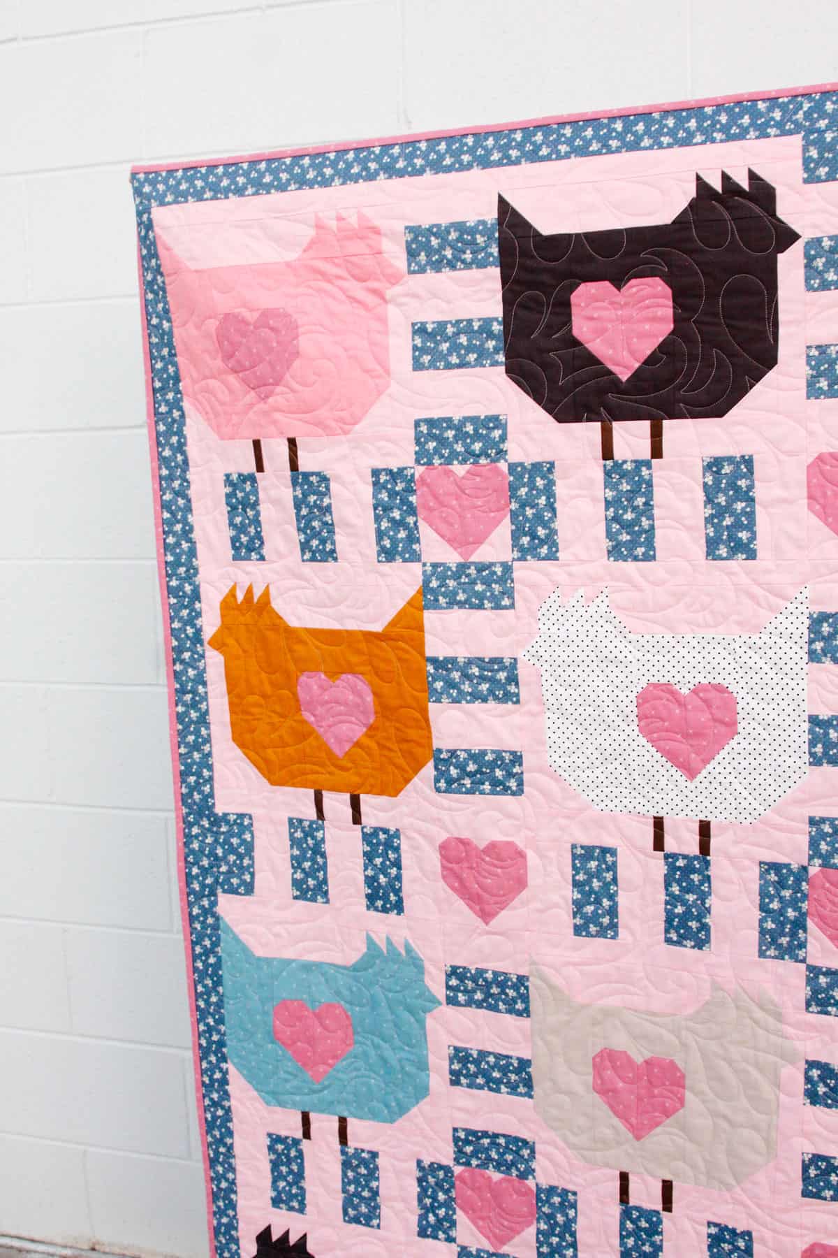 Chicken Quilt Pattern - see kate sew