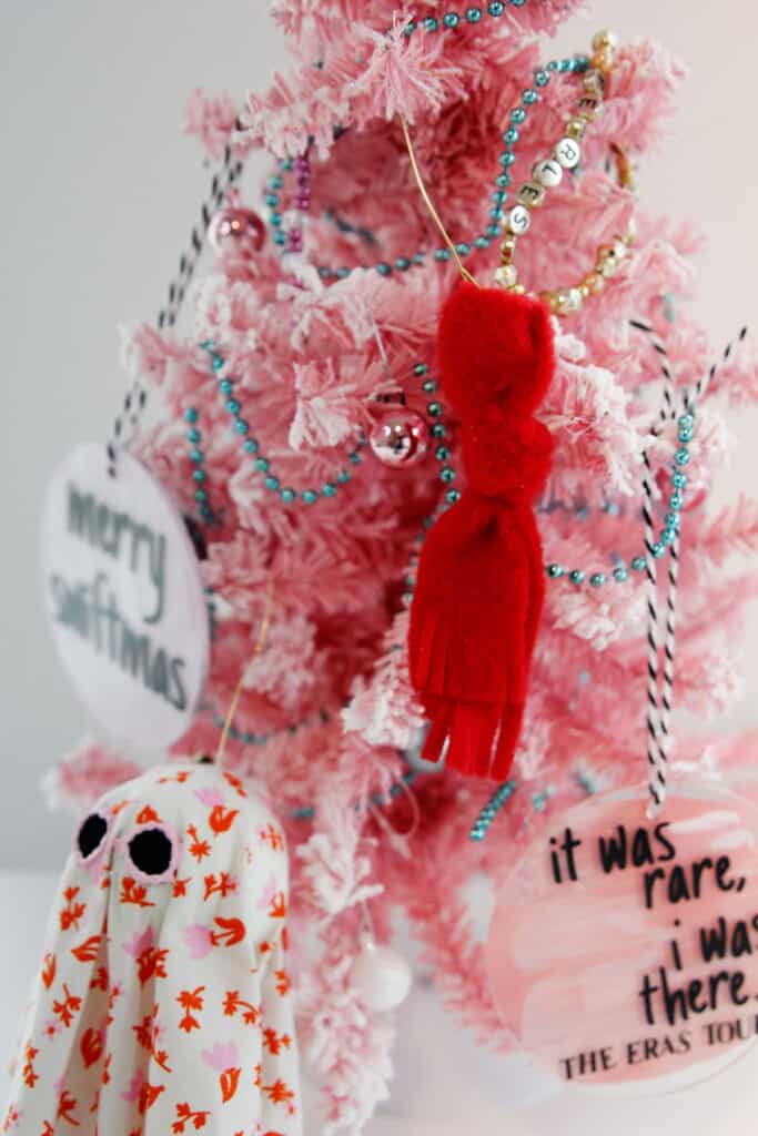 Red Scarf Ornament | Make your own All Too Well Ornament
