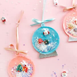 embroidery hoop christmas ornaments - see kate sew