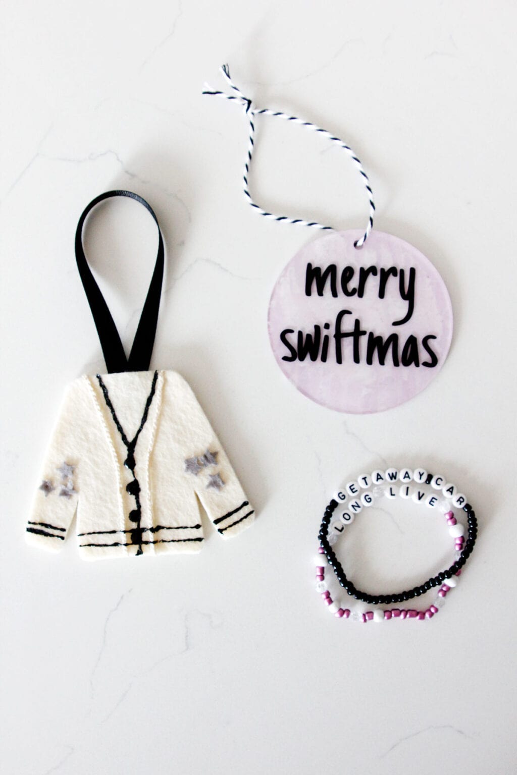 Ugly Christmas Sweater Ornaments DIY see kate sew