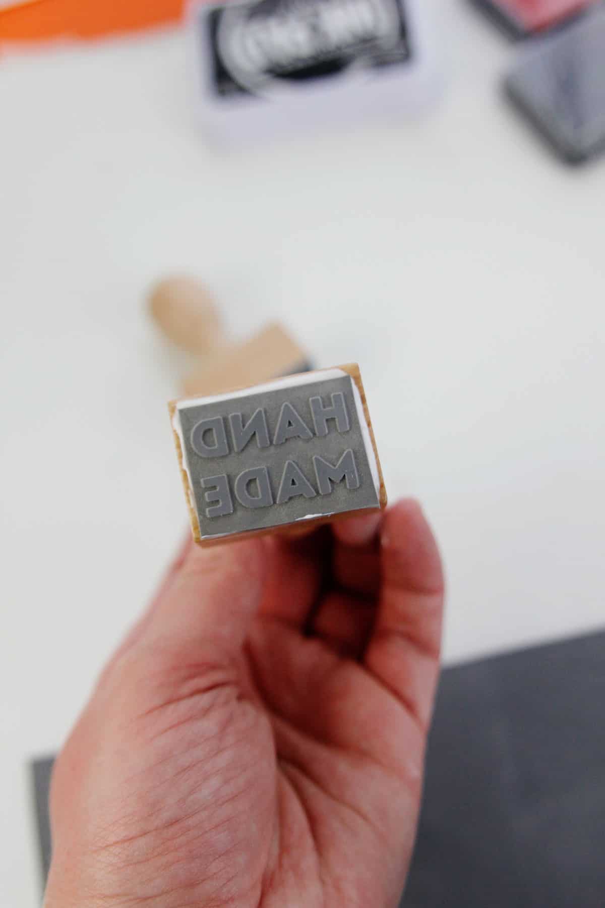 Make your own rubber stamps with a laser engraver see kate sew