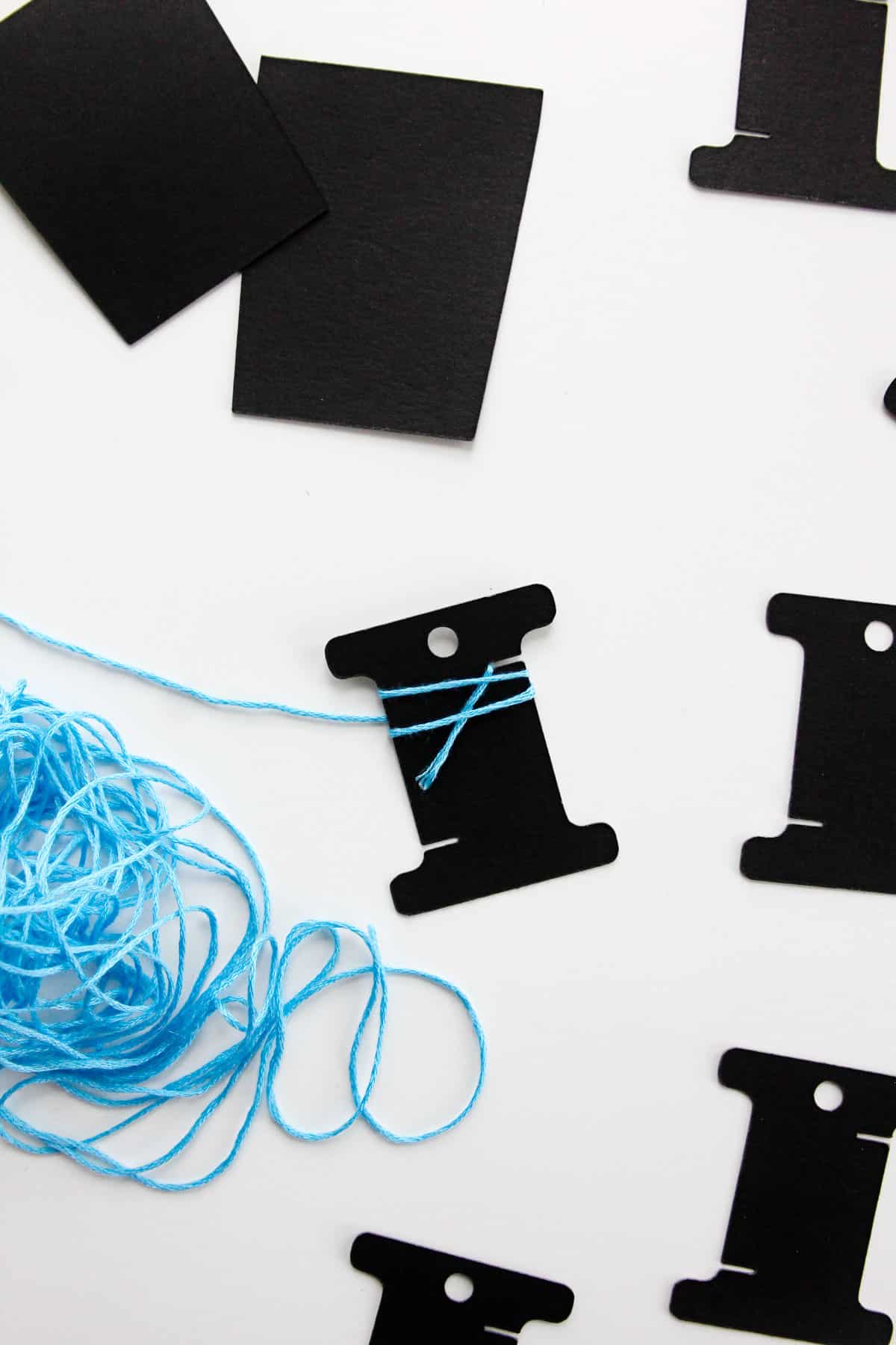 Free Floss Bobbin Template for Embroidery Storage see kate sew