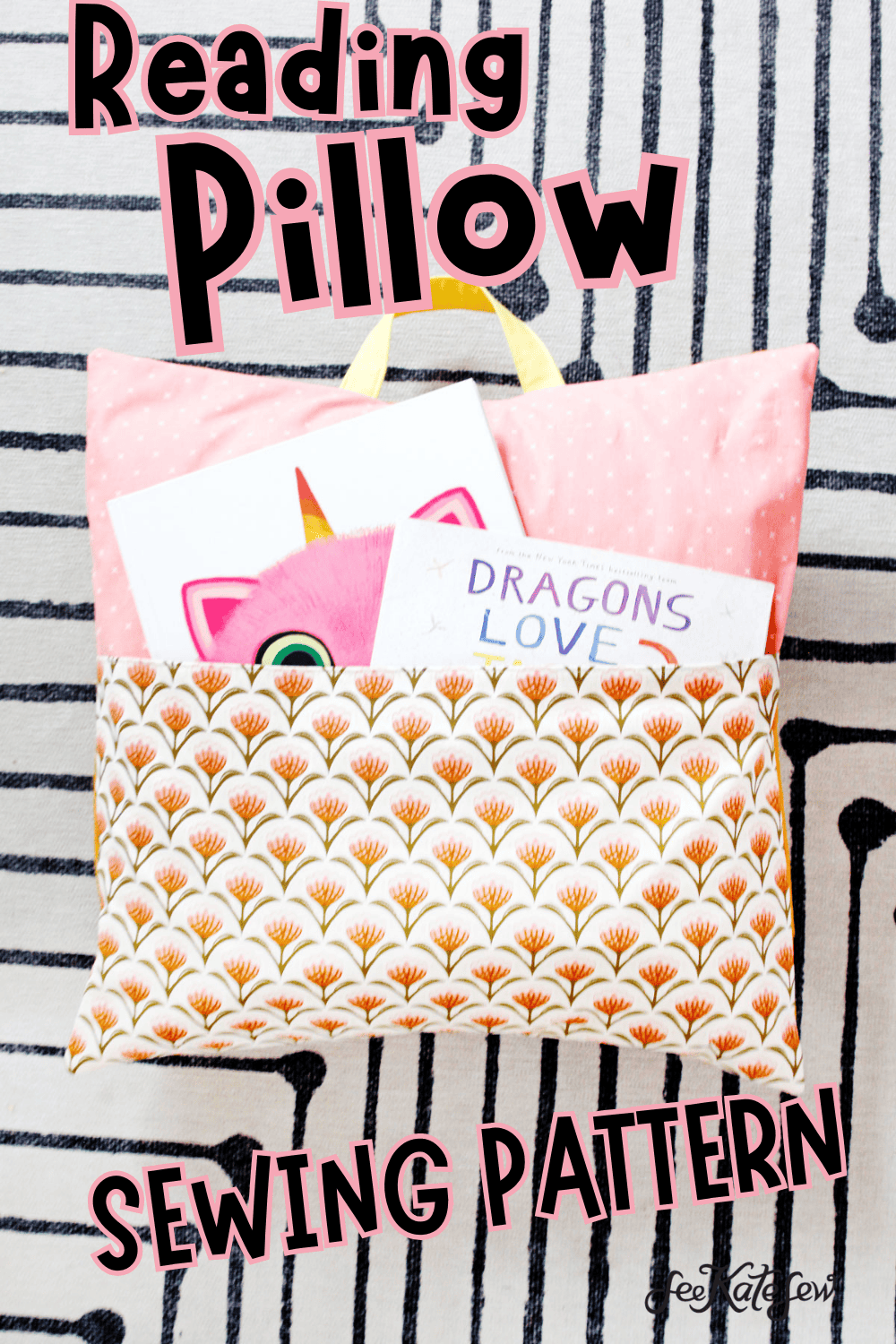 How to make a reading pillow see kate sew