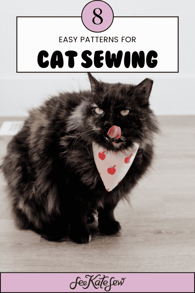 Cat Sewing Patterns - Free Sewing Tutorials for your Cat!