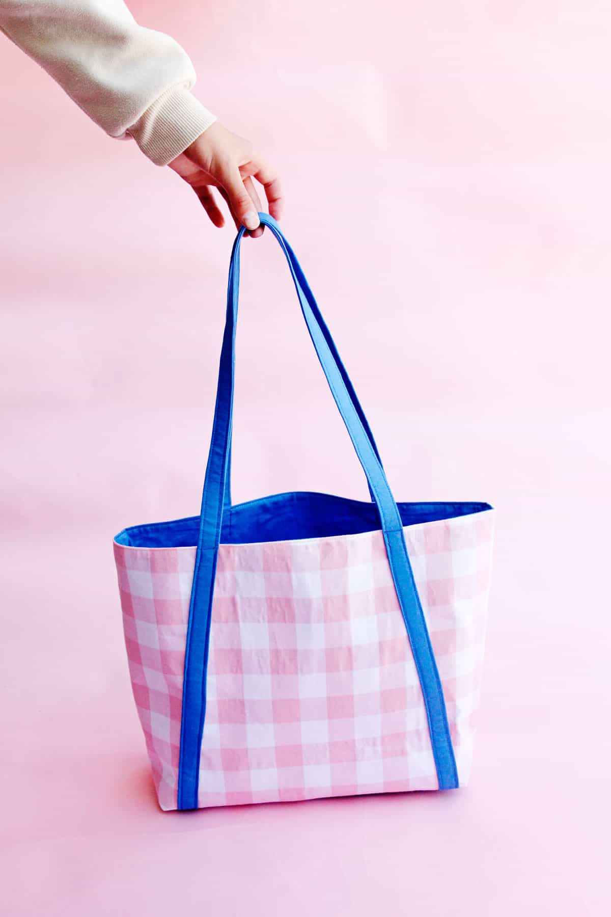 Lined Tote Bag Pattern with Instructions - see kate sew