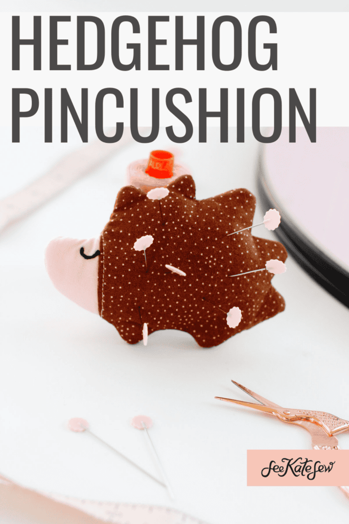 Hedgehog Pincushion Tutorial