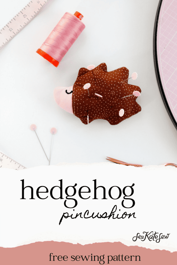 Hedgehog Pincushion Tutorial