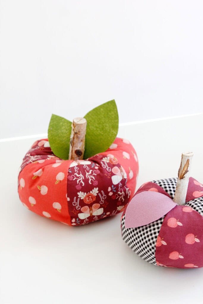 Fabric Pumpkin Sewing Tutorial + Free Pattern