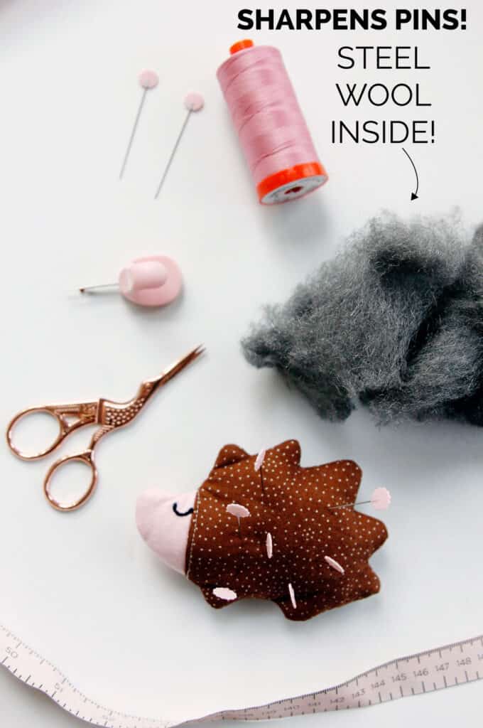 Hedgehog Pincushion Tutorial