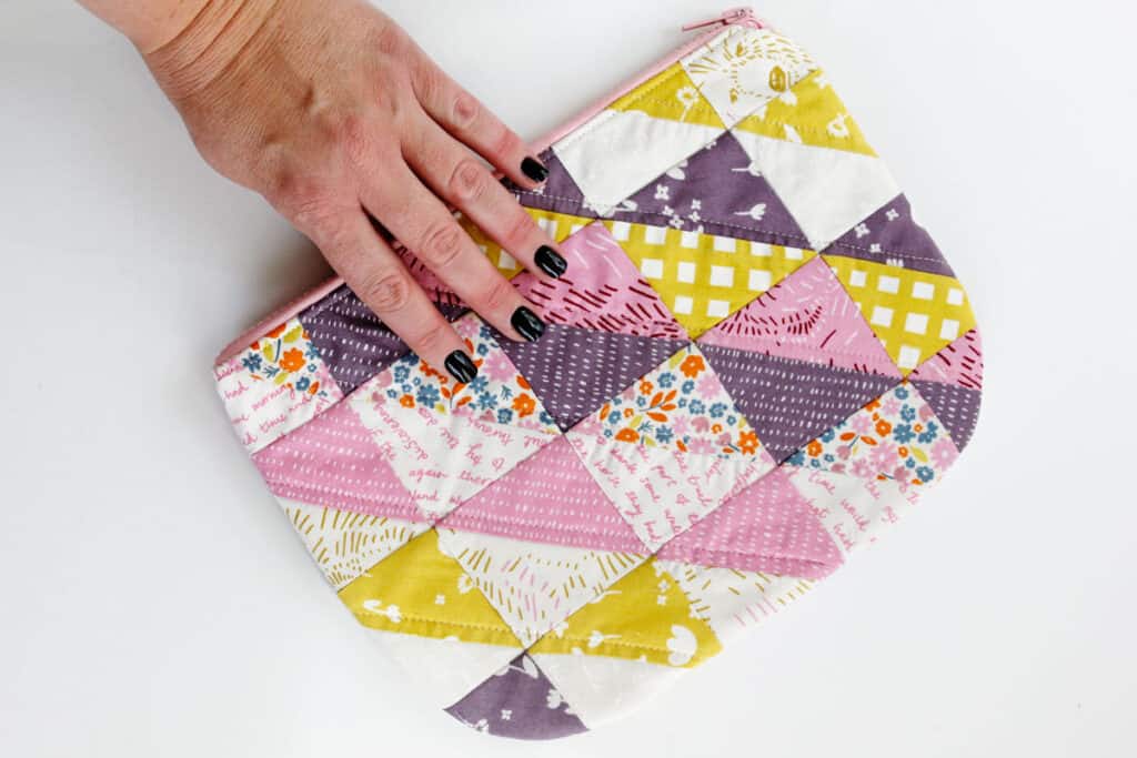 Charm Square Zipper Pouch