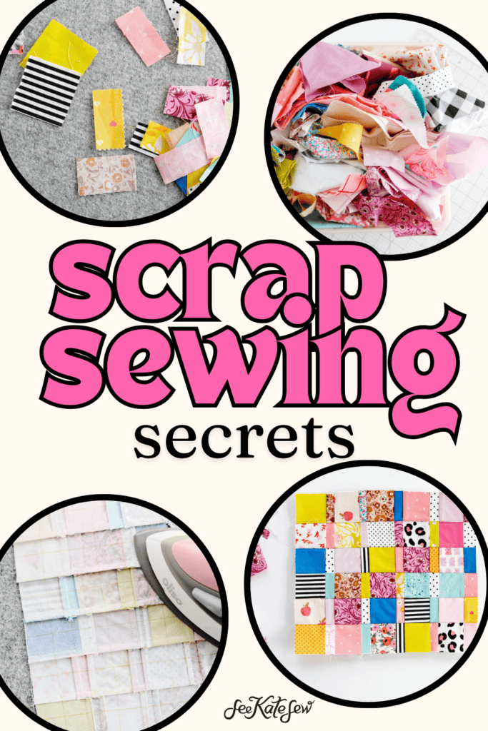 Why I never throw away fabric scraps with this viral Pinterest hack!